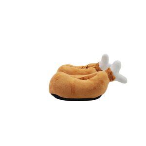 Sakar Boy's Tan Indoor Chicken Slip-On Winter Stuffed Slipper Size XS